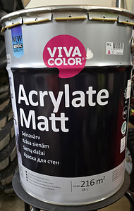 Viva Color Acrylate matt Seinavärv toonitud (1 foto / 4)