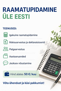 Kiire, täpne ja murevaba raamatupidamine üle Eesti (1 foto / 1)