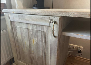 Puidust kirjutuslaud arvutilaud (6 foto / 6)