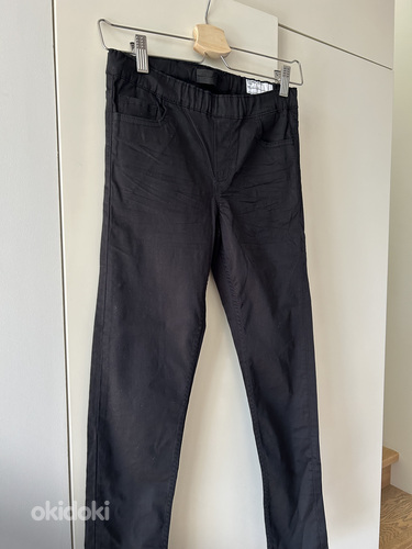 Polarn O.Pyret POP puuvillased püksid teksad strech s.152 (foto #4)