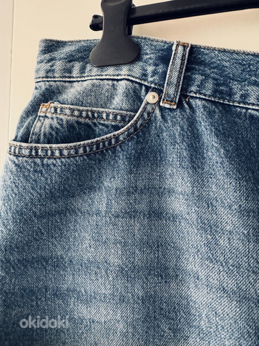 Mint velvet indigo denim pencil skirt clearance