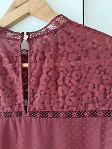 Ted Baker Shilli Animal Mesh Lace Swing Top (10 foto / 10)