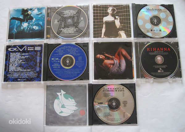 CD-d bändide ja artistide