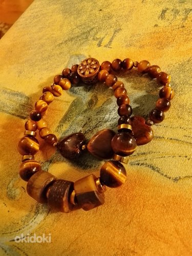 TIIKERIN SILMÄ SORMUS JA RANNEKORU