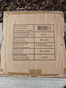 Hantlid + 2 x 10 kg raskused (3 foto / 3)