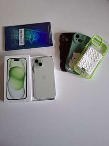 Продам iPhone 15 128GB (зелёный) (1 фото из 3)