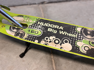 Hudora BigWheel 180 tõukeratas, roheline värv (2 foto / 8)