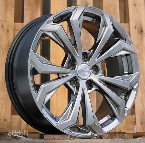R18x7  5X114.3  ET  35  60.1  Y1133  (FBX247)  Hyper Black (HB)  For TOYOT  (K8+M)  (HYBRID FORGED New RAV-4)