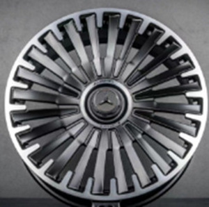 R20x9.5  5X112  ET  38  66.6  Y0425  Gloss Black (GB)  For MER  (P2)  (HYBRID FORGED Rear+Front (Piano Black)) (1 foto / 1)