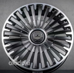 R20x9.5  5X112  ET  38  66.6  Y0425  Gloss Black (GB)  For MER  (P2)  (HYBRID FORGED Rear+Front (Piano Black))
