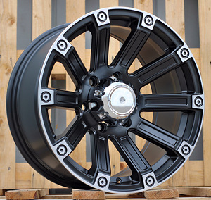 R17x8.5  6X139.7  ET  0  110.1  Y0210  Black Half Matt (BLHM)  For 4X4  (L6) (1 foto / 1)