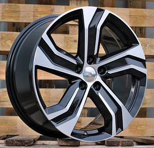R18x8  5X108  ET  42  63.4  Y0143  Black Polished (MB)  For VOLVO  (P) (1 foto / 1)