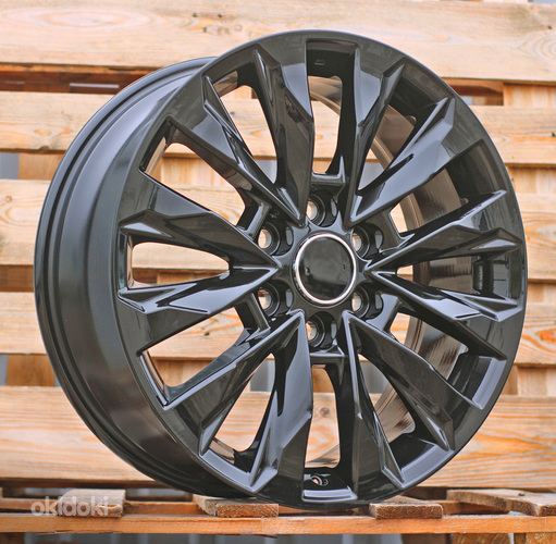 R20x8  6X139.7  ET  45  95.1  Y0185  Black (BL)  For TOYOT  (P+Z4)