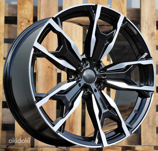 R20x8  5X112  ET  27  66.6  Y0204  Black Polished (MB)  For BMW  (P+Z4+Z7)  (X3 (Rear+Front))