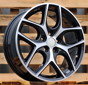 R17x7  5X108  ET  50  63.4  Y0058  Black Polished (MB)  For FORD  (R) (1 foto / 1)