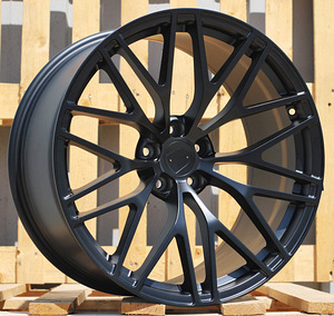 R20x9  5X112  ET  26  66.5  XFRGW5697  Black Matt (BM)  For PORCH  (K3)  (FORGED (Rear+Front)) (1 foto / 1)