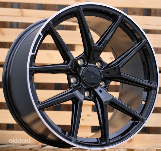 R20x10  5X130  ET  50  84.1  XFE75  Black Polished (MB)  For MER  (K4)  ((AKC 130 Eur))