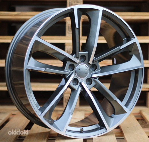 R21x9  5X112  ET  33  66.5  XFE81  (IN1065)  Grey Polished (MG)  For AUD  (K7)
