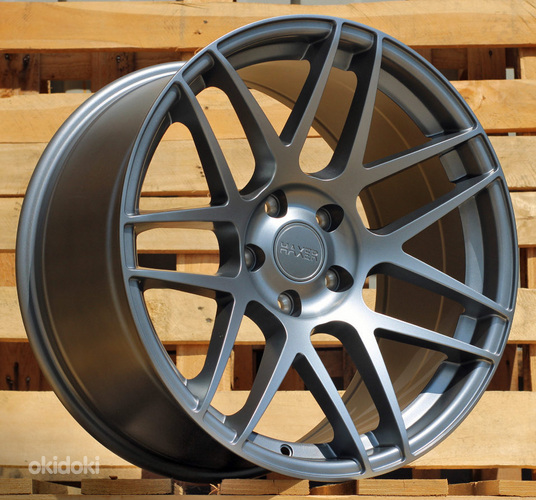 R19x9  5X120  ET  30  72.6  XF995  (HX022)  Gun Metal Half Matt (GMHM)  For HAXER  (K4+P1+P2)  (Rear+Front)