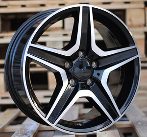 R17x7.5  5X112  ET  45  66.6  XF651  Black Polished+Powder Coating (MBPC)  For MER  (R) (1 foto / 1)