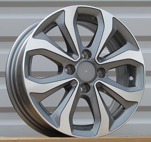 R15x6  4X100  ET  45  54.1  XF275  Grey Polished (MG)  For HYUND  (D3) (1 foto / 1)