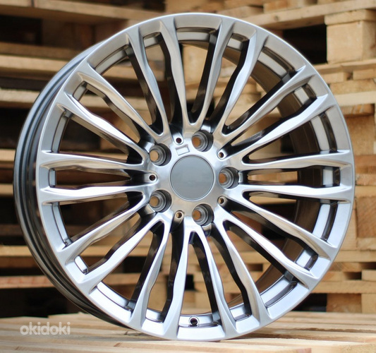 R19x9.5  5X120  ET  35  72.6  XF142  Hyper Black (HB)  For BMW  (K4+N2+K7)  (Rear+Front)