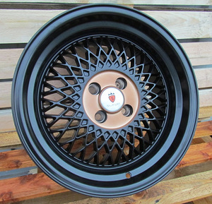 R16x8  4X100  ET  25  73.1  XF098  Machine Bronze (YM)  For RACIN  (R+D3) (1 foto / 1)