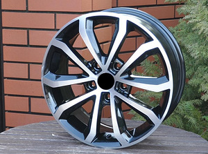 R17x7  5X112  ET  49  57.1  XF083  Black Polished (MB)  For SKODA  ((AKC 65 Eur)) (1 foto / 1)
