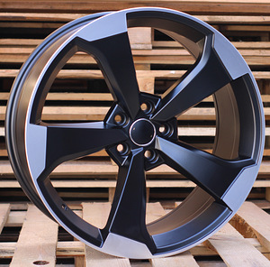 R18x8  5X112  ET  35  66.5  XE351  (BY1491)  Black Polished Half Matt (MBHM)  For AUD  (P1) (1 foto / 1)