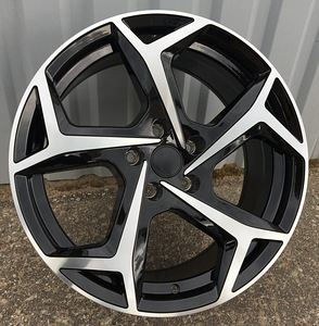 R17x7.5  5X100  ET  45  57.1  XE182  Black Polished (MB)  For VW  (R) (1 foto / 1)