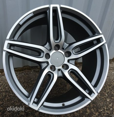 R19x9.5  5X112  ET  43  66.6  XE225  Grey Polished (MG)  For MER  (N2)  ((AKC 90 Eur))
