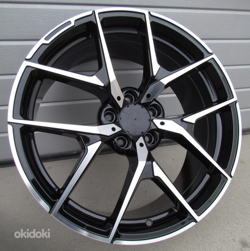 R17x8  5X112  ET  35  66.6  XE137  Black Polished (MB)  For MER