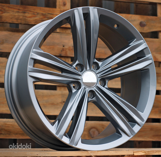 R19x8.5  5X112  ET  38  57.1  X006  Gun Metal (GM)  For VW  (K4+P1)