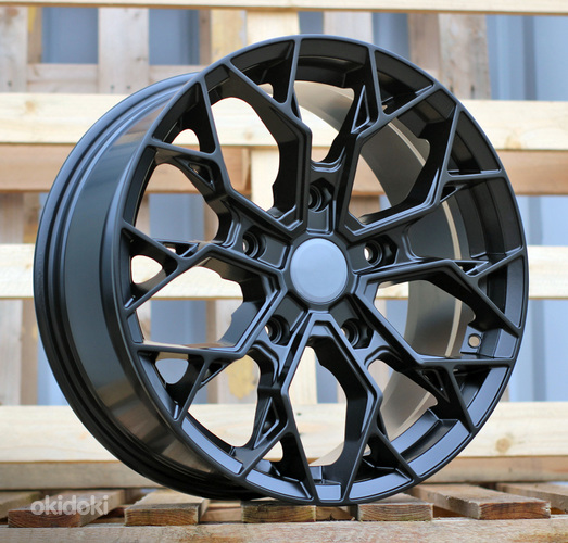 R18x8  5X160  ET  50  65.1  X348  Satin Black (SB)  For FORD  (Z5)  (HYBRID FORGED)