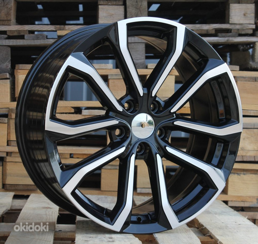 R18x8  5X108  ET  49  67.1  V515  (FE133/V515)  Black Polished (MB)  For VOLVO  (P2+R)