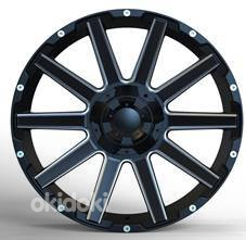 R22x10  5X114.3/139  ET  M20  67.1  SW454  Black (BL)  For 4X4  (K3)  (Milling)