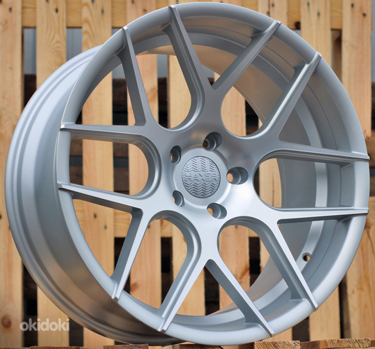 R18x9  5X120  ET  35  72.6  SSA03  (HX022)  Silver Shining (SS)  For HAXER  (Z1)  (Rear+Front)