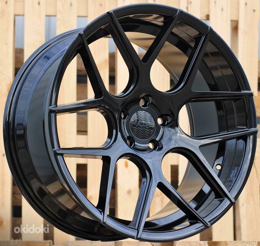 R18x9  5X120  ET  20  74.1  SSA03  (HX022)  Black (BL)  For HAXER  (Z1)  (Rear+Front)