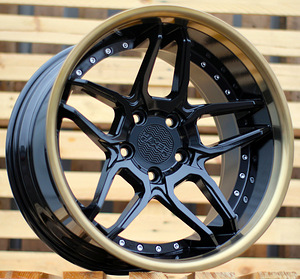 R18x8.5  5X120  ET  20  74.1  SSA01  (HX030)  Black+Bronze Lip (BLYL)  For HAXER  (P)  (Rear+Front) (1 foto / 1)