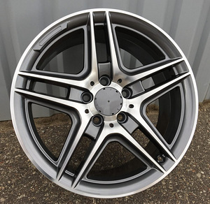R17x7.5  5X112  ET  45  66.6  SSA02  Grey Polished+Powder Coating (MGPC)  For MER  (K7) (1 foto / 1)