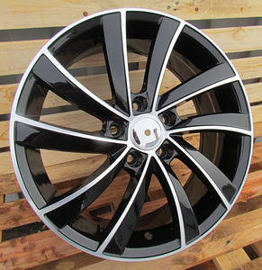 R17x7  5X112  ET  49  57.1  SK523  (BK5290)  Black Polished (MB)  For SKODA  (R) (1 foto / 1)