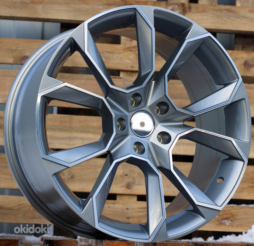 R18x8  5X112  ET  45  57.1  SK516  (BYD1310)  Grey Polished (MG)  For SKODA