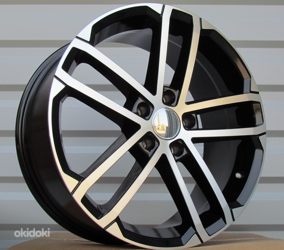 R18x8  5X112  ET  45  57.1  SK512  (BK983)  Black Polished (MB)  For SKODA