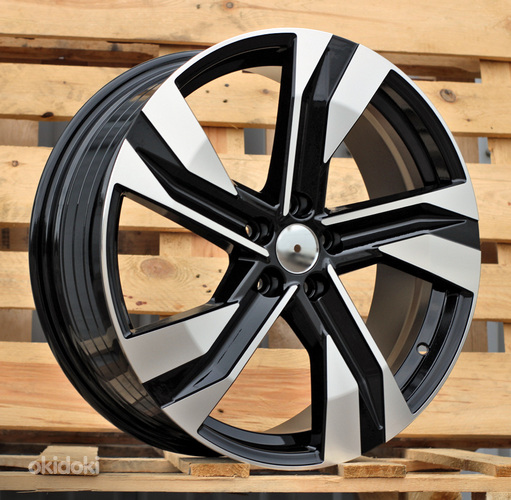 R18x7.5  5X108  ET  50.5  63.4  SF502  Black Polished (MB)  For VOLVO  (Z7)  (HYBRID FORGED)