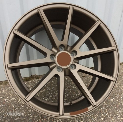 R19x8.5  5X120  ET  33  72.6  QC1122  Dark Bronze Half Matt (YDHM)  For RACIN  (N)  ((AKC 70 Eur))
