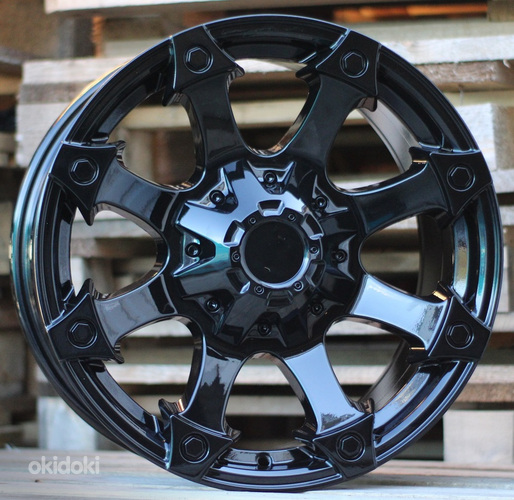 R17x8.5  10X127/139  ET  0  78.1  QC816  Black (BL)  For 4X4  (K4)