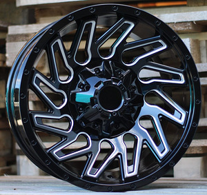 R17x9  6X139.7  ET  M10  110.1  Q1283  Black (BL)  For 4X4  (K4)  (Milling) (1 foto / 1)