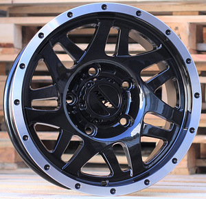R15x8  6X139.7  ET  0  110.1  Q1509  Black+Polished Lip (BLPL)  For 4X4  (P) (1 foto / 1)