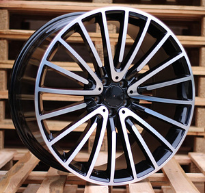 R21x9  5X112  ET  30  66.6  MR532  (XFRGW0566)  Black Polished (MB)  For MER  (K3)  (Rear+Front FORGED) (1 foto / 1)
