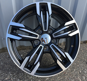 R15x6  4X114.3  ET  35  67.1  LU418  Black Polished (MB)  For RACIN  (K3) (1 foto / 1)